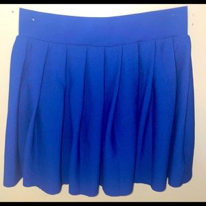 Solid Blue Skirt